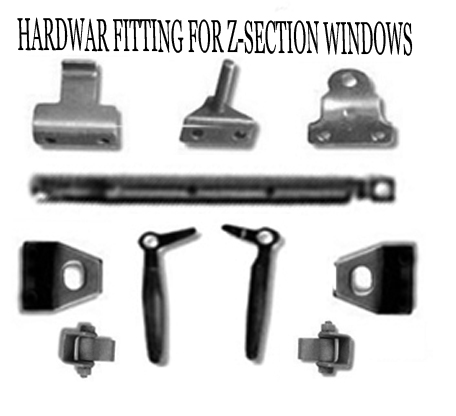 z section fitting for windows
